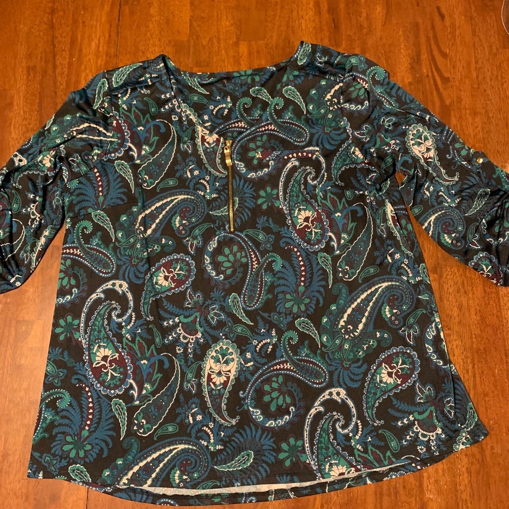 Womens Dressbarn Blouse Size 1X
